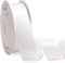 Ribbli White Satin Ribbon Double Faced Satin 1-1/2 Inch x Continuous 50 Yards-White Ribbon for Gift Wrapping Crafts Wedding Decoration Bows Bouque...