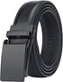 HIMI Men's Comfort Genuine Leather Ratchet Dress Belt with Automatic Click Buckle...