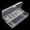 Fishing Tackle Box Organizer, Portable Fishing Tackle Storage, 11 Compartments Double-layer Lure Bait Case Fishing Lure Bait Organizer Container T...