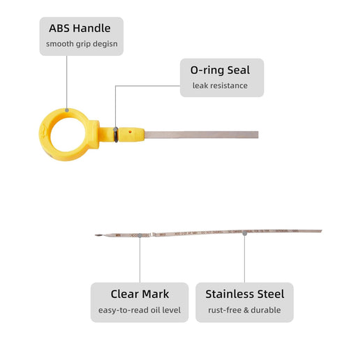 Engine Oil Level Dipstick Indicator Dip Stick Replacement for Chrysler Sebring for Dodge Avenger...