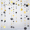 Cheerland Black Gold Party Decorations Star Garland Moon Stars Hanging Star Streamers Birthday Wedding Baby Shower Graduation NYE 2024 New Year Ei...