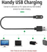 E ECSEM 2Pcs Replacement Charger Intended for NQQHNN Dog Bark Collar, Wireless Charger Magnetic USB Charging Cable Cord for NQQHNN Bark Collar Acc...