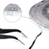 HQMaster 2mm x 50 m Adhesive Sticker Tape, Tweezers, B7000 Adhesive Glue for Use in Cell Phone Repair Double Sided Layer Strong Adhesive Tape Long...