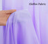 Lavender Wedding Arch Draping Fabric 29" X 20FT Chiffon Fabric Sheer Drapes for Wedding Ceremony Arbor Party Handrail Stairs Swag Fabric Decoratio...