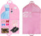 Dance Garment Bags with Accessory Pockets 40" Girls Dance Costume Garment Bag Girls Hanging Clothes Storage Cover For Dancers Travel Storage...