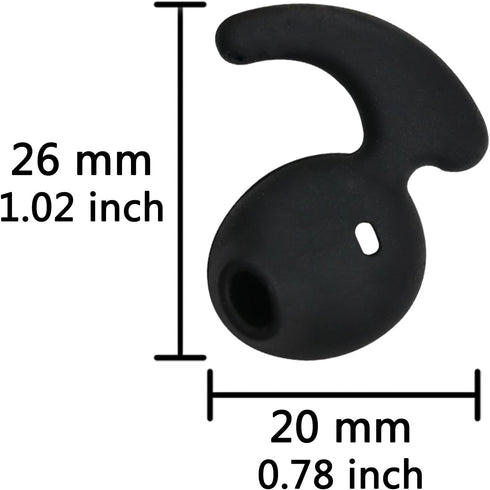 ALXCD Earbud Tips for Samsung Sport Ear Tips, 4 Pair Anti-Slip Silicone Replacement Ear Tips for Galaxy S7edge S7 S6edge, Samsung Level U EO-BG920...