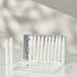 Rite Lite Shabbat Candles - 12 Pieces - Packaged in a Beautiful Box with an Artistic card (White)...