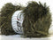 100 Gram Dark Khaki Green Eyelash Yarn Ice Fun Fur 164 Yards......