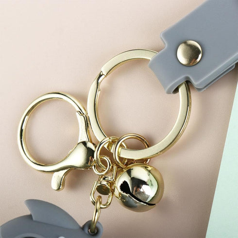 Keychain 2PCS Cute Cartoon Raccoon Key Chains Exquisite Cartoon Pendant Keyring Girl Backpack Decoration Women Key Chain DIY Hanging Accessory...