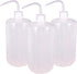 3Pcs 1000ml(33oz) Plastic Safety Lab Wash Bottle, Plastic Squeeze Bottle with Scale Labels and Narrow Mouth, Watering Bottle for Chemistry, Indust...