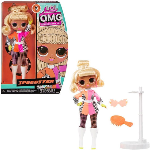 L.O.L. Surprise! O.M.G. Speedster Fashion Doll with Multiple Surprises and Fabulous Accessories – Great Gift for Kids Ages 4+...