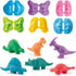 VConejo Color Dough Toys Dough Accessories Set Creations Tools for Kid 2-4-8 Years (Dinosaurs World)...