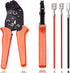 Tnisesm SN-48B Crimping Tools,Ratcheting Wire Crimper AWG 26-16(0.5-1.5mm²) for Open Barrel Terminals...