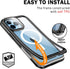AICase Waterproof Case for iPhone 13 Pro max(6.7") with MagSafe Support Snowproof,Dustproof and Shockproof, IP68 Certified Full Body Protection Fu...