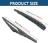 Rear Windshield Wiper Blade Arm Set for Nissan Rogue 2008-2013 / for Nissan Juke 2011-2016 / for Nissan Qashqai 2008-2013, Rear Windshield Wiper K...