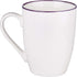 Christian Art Gifts Ceramic Coffee Mug with Purple Rim – 12 oz. Lead and Cadmium-free Non-Toxic Inspirational Scripture Coffee and Tea Mug for Wom...