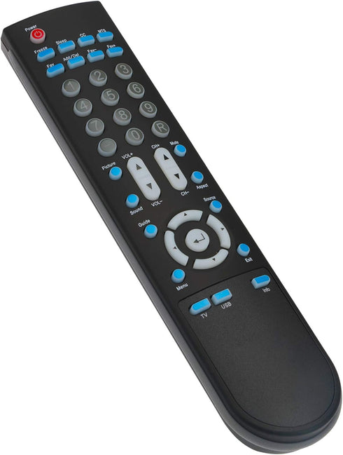 New KR002B002 Remote Control Compatible with Sceptre LCD LED Class HDTV H409BV-FHD H505BV-FHD X402BV-FHD X405BV-FHD X405BV-FHD3 X408BV-FHD X409BV-...