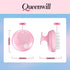 Electric Cordless Hair Scalp Massager, Portable Head Scratching Scrubber with 2 Modes Vibration Comb for Hair Growth, Deep Cleansing and Stress Re...