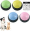 4pcs Dog Buttons for Communication Recordable Dog Talking Buttons Set with Stickers Speaking Button for Dog Training Interactive Tool Answer Buzze...