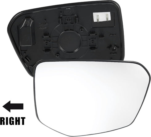 Car Rearview Right Side Power Heated Mirror Glass Replacement for Honda Civic 2016-2021, for Honda Envix 2018-2022, for Honda Crider 2019-2022...
