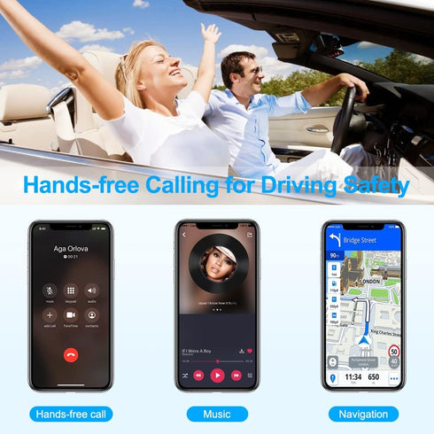 1Mii Bluetooth AUX Adapter for Car, Bluetooth 5.2 Wireless Audio Receiver for Home Stereo/Car Stereo/Wired Headphones/Speaker with Volume Control,...