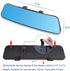SkycropHD Anti Glare Car Interior Rear View Mirror Clip-on Wide Angle Panoramic Rearview Mirror to Eliminate Blind Spots – Convex, Blue,11.8in (30...