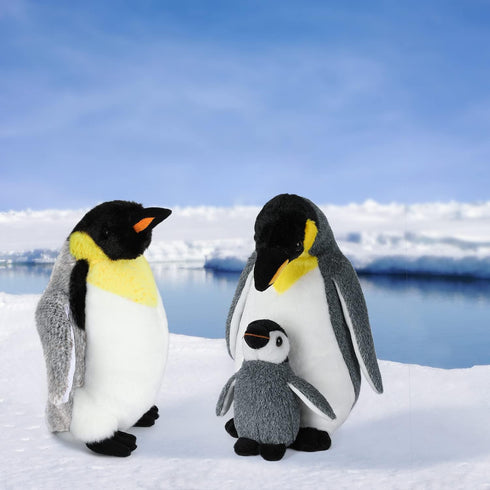Penguin Plush Toy, 10" Stuffed Animal Small Plushie Doll, Soft Fluffy Like Real Penguin Hugging Toy - Present for Every Age & Occasion...