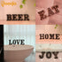LED Illuminated Letter Marquee Signs - Alphabet Letters Lights for Wedding Birthday Party Christmas Night Light Lamp Home Bar Decoration (S - Blac...