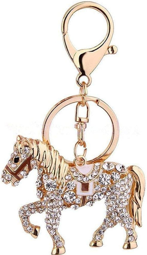 Hyning horse shape Women and Grils Opal Keychain/car Key Pendant...
