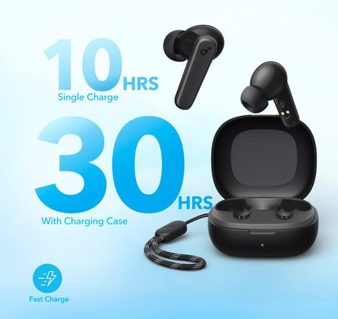 Soundcore by Anker P20i True Wireless Earbuds, 10mm Drivers with Big Bass, Bluetooth 5.3, 30H Long Playtime, Water-Resistant, 2 Mics for AI Clear ...
