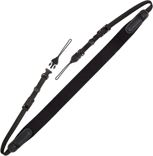 2201021 OP/TECH USA Bin/Op Neoprene Quick Release Camera Strap – Adjustable Neck or Shoulder Strap for Small Cameras, Binoculars, and Vintage Film...