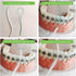 70 Count Dental Floss Threaders for Braces, Bridges, and Implants, Orthodontic Floss Needle Threaders, Traction Device for Teeth Correction, Denta...