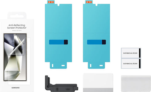 SAMSUNG Galaxy S24 Ultra Anti-Reflecting Phone Screen Protector, Front Display Protective Film Shield, Anti Scratch Protection, Dustproof, US Vers...