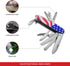 Swiss Eagle Commando Multi-Tool Army Knife - Packs 12 Tools In Your Pocket...
