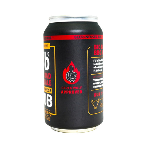 Spiceology & Derek Wolf - Big Bad BBQ Ale - Beer-Infused Barbecue Rubs, Spices and Seasonings - Use On: Beef, Chicken, Pork, Seafood, Vegetables, ...