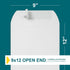 9x12 Envelopes Self Seal - 20 Pack - Open End White Mailing Envelopes for Catalogs, Presentations, Oversized Documents - Self Sealing Envelopes wi...