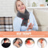 USB Heated Scarf, Portable Electric Neck Heating Pad Wrap for Pain Relief, Thermal Hot Compress Neck Heat Therapy for Soreness Stiffness Cervical ...