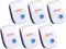Ultrasonic Pest Repeller (6 Packs) Indoor Plug-in Gadget, can Repel Mosquitoes, Bed Bugs, Cockroaches, Spiders, mice, Bats, Birds, Flies, Mosquito...