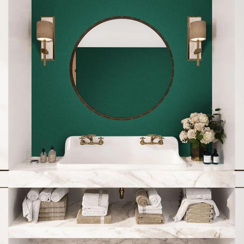 Green Peel and Stick Wallpaper Solid Green Contact Paper 15.7inch x 118.1inch Green Contact Paper Peel and Stick Self Adhesive Wallpaper Removable...