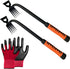 Weed Puller Tool Garden Weed Pulling Tool,Durable Manganese Steel Hand Weeder Tool, Manual Multifunctional Weeders Gardening Tools for Yard and Ga...