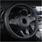 Car Steering Wheel Cover, 14 1/2-15 inch Non-Slip Soft Breathable Leather Automotive Steering Wheel Protecteor, Vehicle Accessories for Men Women,...