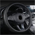 Car Steering Wheel Cover, 14 1/2-15 inch Non-Slip Soft Breathable Leather Automotive Steering Wheel Protecteor, Vehicle Accessories for Men Women,...