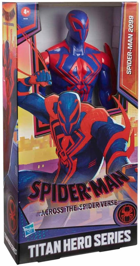 Marvel Spider-Man: Across The Spider-Verse Titan Hero Series Spider-Man 2099 Toy, 12-Inch-Scale Deluxe Figure, Toys for Kids Ages 4 and Up...