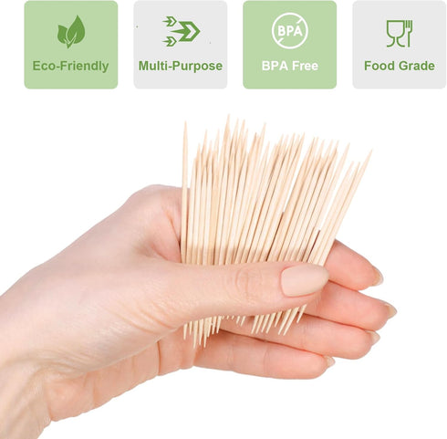 Avesfer 3 PCS Toothpick Holder Dispensers with 900 PCS Toothpicks Pop-Up Automatic Tooth Pick Dispenser for Kitchen Restaurant Thickening Containe...