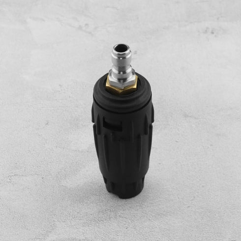 The Lord of the Tools Adjustable Pressure Washer Nozzle Tip 1/4 Inch Quick Connect Plug 3000 PSI 030 Pressure Washer Rotating Spray Turbo Nozzle...