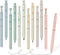 Gel Pens, 0.5 mm?12 Pcs? Quick-Dry Black Ink Pens, Fine Point, Smooth Writing Pens, Ballpoint Pens for Journaling, Ink Not Skip, Cute Aesthetic Of...