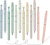 Gel Pens, 0.5 mm?12 Pcs? Quick-Dry Black Ink Pens, Fine Point, Smooth Writing Pens, Ballpoint Pens for Journaling, Ink Not Skip, Cute Aesthetic Of...