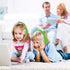 Kids Headphones, Two Audio Port for Sharing, Headphones for kids with mic & Volume Limiting, Baby Children Toddlers Boys Girls Laptop Tablet Class...