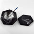 FREELOVE Concrete Ashtray with Lid & Stainless Steel Ashtrays for Cigarettes, Cement Ash Tray Smoking Holder Indoor Smokeless Outdoor Windproof Pa...