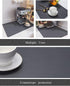Coffee Mat-Coffee Bar Accessories-No Water Marks Dish Drying Mat-Coffee Bar Mat for Countertops Rubber Backing Bar Mat Under Coffee Maker Machine ...